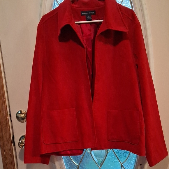 croft & barrow Jackets & Blazers - Croft & Barrow Vibrant Red Blazer